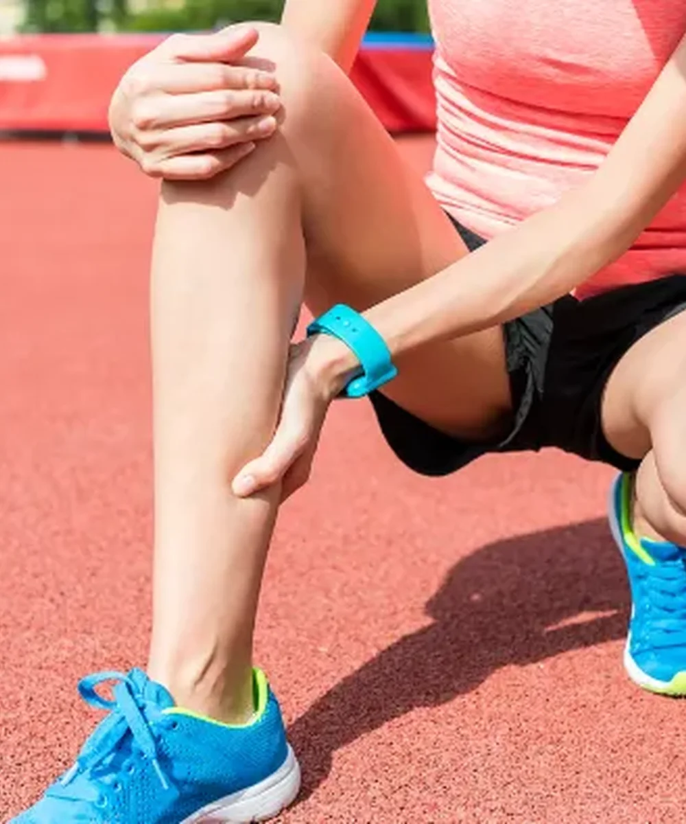 A Doctor of Physical Therapy guiding ACL rehab at Kaizen Health and Wellness in Urbandale, IA