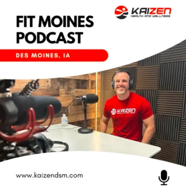The Fit Moines Podcast cover art, hosted by Dr. Bryan M. Ladd