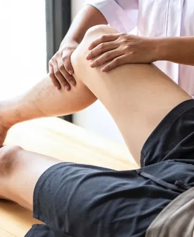 Orthopedic therapy session at Kaizen Health and Wellness